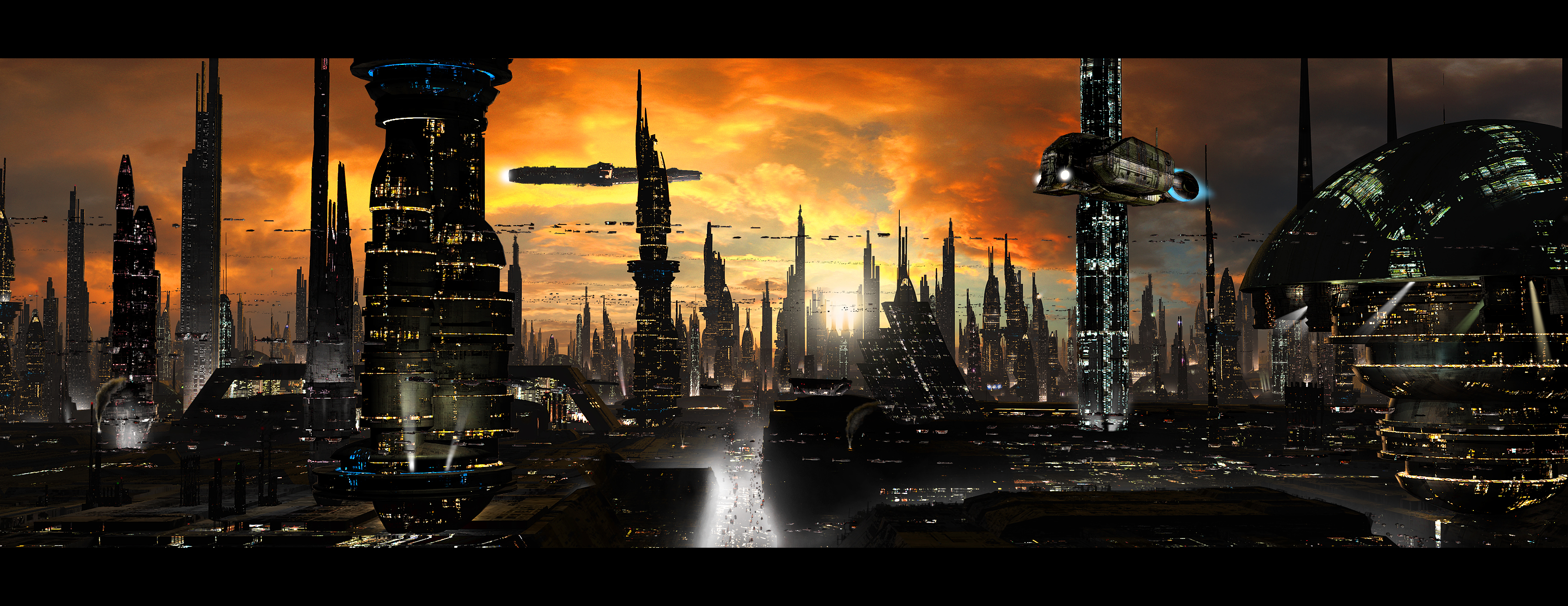 "Futuristic City" by Scott Richard