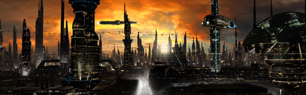 "Futuristic City" by Scott Richard